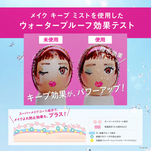 KOSE Make Keep Mist EX + 80ml | Makeup Smudge-Proof Waterproof Finishing Lotion KOSE Japanese Make Keep Spray
