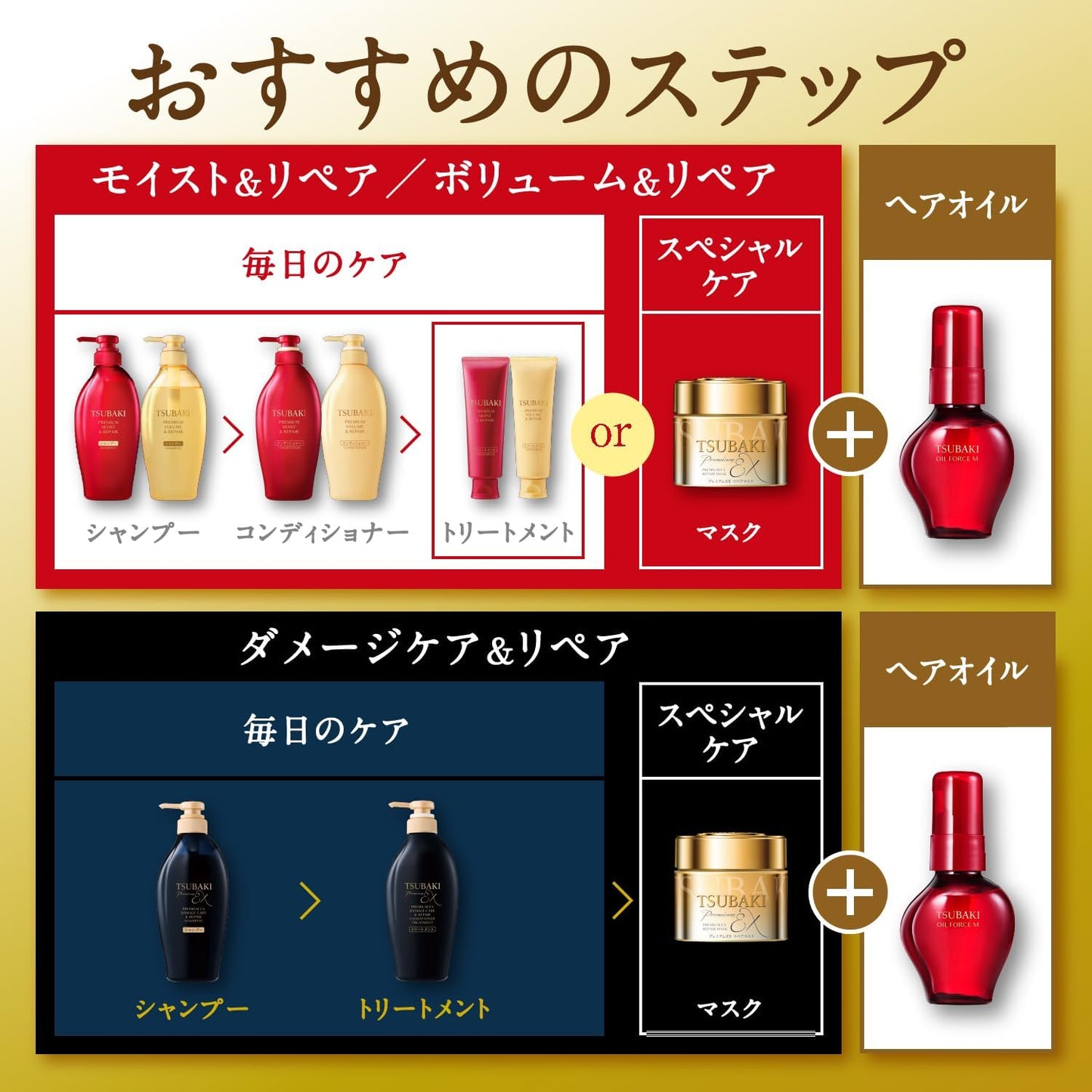 TSUBAKI プレミアムEX ダメージケア&リペア コンディショナー 450mL|ダメージ補修・ツヤ髪・しっとりまとまる