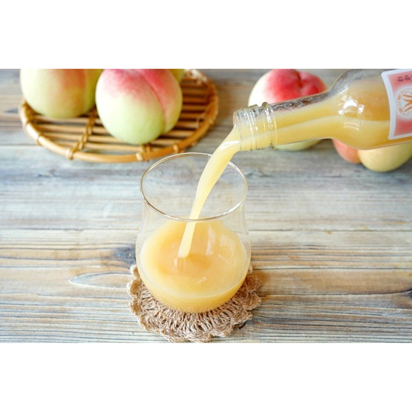 和歌山県 桃山町のあら川のももを使った 桃ドリンク 200ml × 5本セット