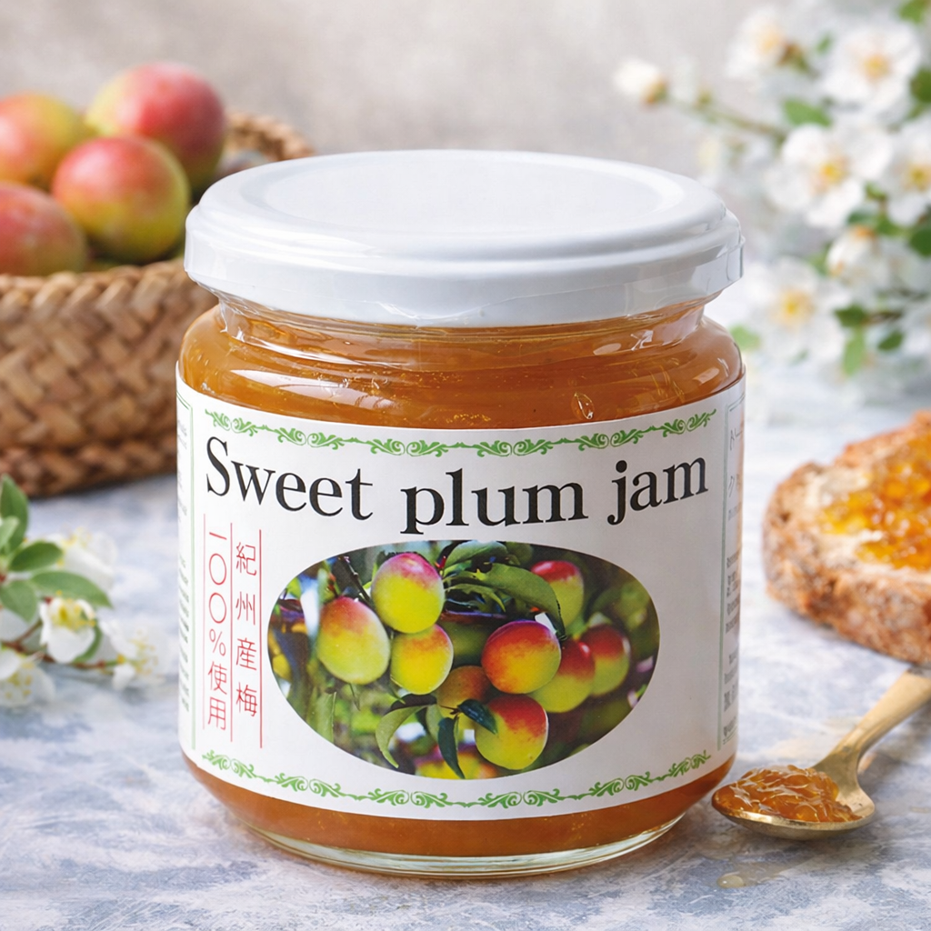 スウィートプラムジャム 200g 1個