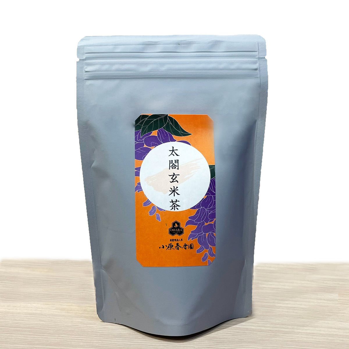 小原春香園 太閤玄米茶 150g | 創業明治八年 老舗茶舗 国産茶葉&香ばしい炒り米 芳醇なコクと和の香ばしさ 低カフェイン ギフト プレゼント 日本のお茶