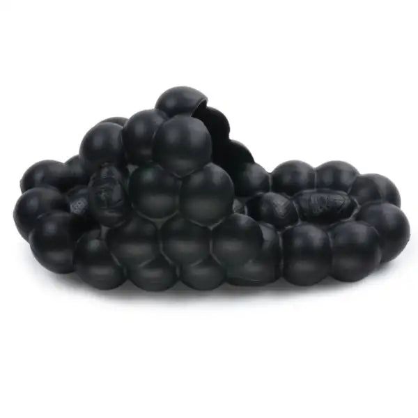 Doshisha Barefoot Gorilla Sandals Slippers (Black) | Just Slip On for Sole Stimulation Hidden Gorilla Sole Squishy Spherical Design Ultra-Lightweight EVA Material Refreshing Sandals Room Shoes Indoor/Outdoor Use