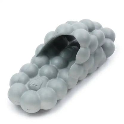 Doshisha Barefoot Gorilla Sandals Slippers (Gray) | Sole Stimulation Just by Wearing Hidden Gorilla Outsole Squishy Spherical Design Ultra-Lightweight EVA Material Refreshing Sandals Room Shoes Indoor/Outdoor Use