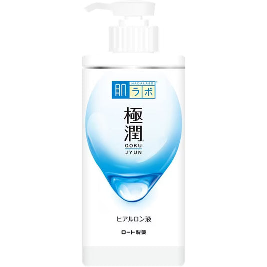 肌ラボ 極潤 ヒアルロン化粧水 ポンプ 400mL｜大容量 高保湿ローション ヒアルロン酸配合 しっとりタイプ 無香料 日本製