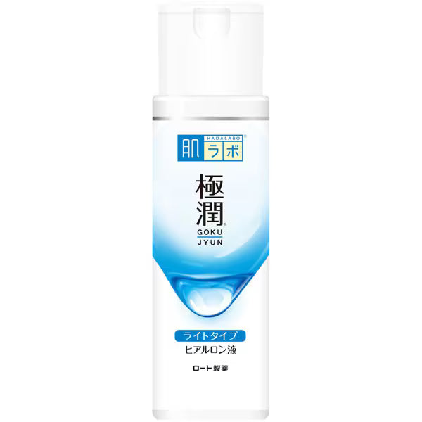 肌ラボ 極潤 ヒアルロン化粧水 ライトタイプ 170mL｜3種のヒアルロン酸配合 さっぱり保湿ローション 無香料・アルコールフリー 日本製