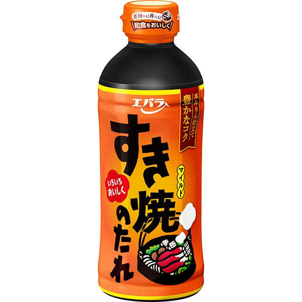 Ebara Sukiyaki Sauce Mild 500ml 1 Bottle | Sukiyaki Sauce Sweet All-Purpose Seasoning