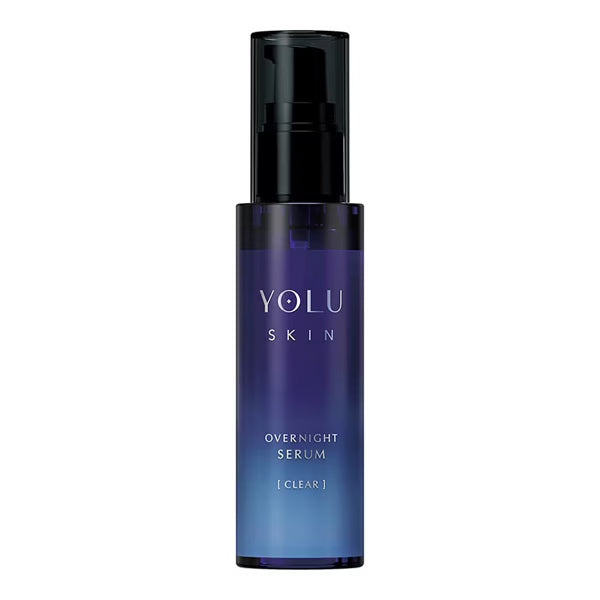 YOLU ヨル スキン オーバーナイト セラム クリア 45ml 美容液 毛穴ケア ナイトセラム 透明感 皮脂バランス 保湿 ナイアシンアミド配合