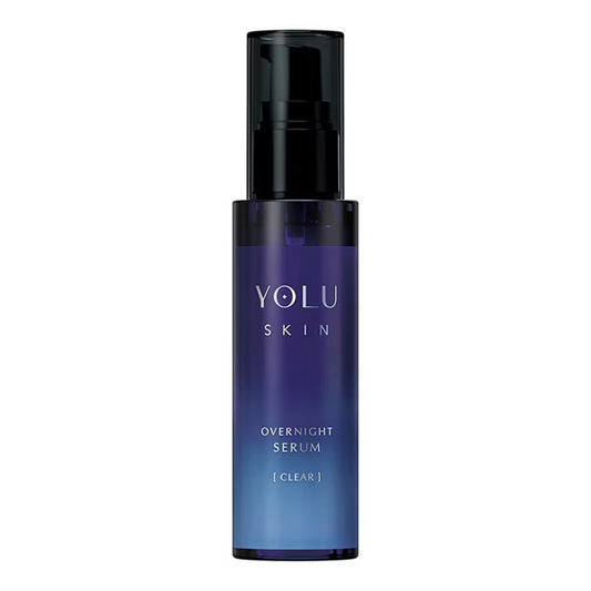 YOLU ヨル スキン オーバーナイト セラム クリア 45ml 美容液 毛穴ケア ナイトセラム 透明感 皮脂バランス 保湿 ナイアシンアミド配合