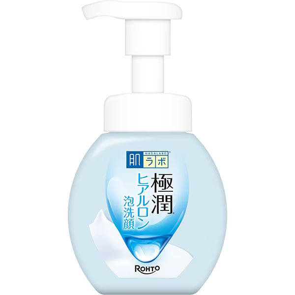 肌ラボ 極潤 ヒアルロン泡洗顔 160mL｜高保湿 泡タイプ 洗顔フォーム ヒアルロン酸配合 無香料 日本製 Hada Labo