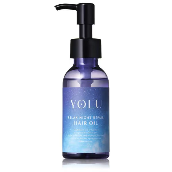 YOLU ヨル ヘアオイル リラックスナイトリペア 75mL 洗い流さないトリートメント 夜用ヘアオイル うねりケア くせ毛 広がり防止 保湿補修 ツヤ髪 アウトバスヘアオイル