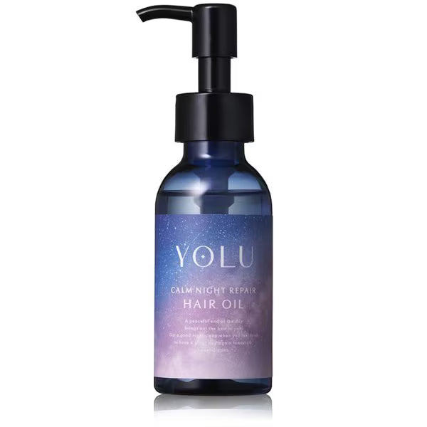 YOLU ヨル ヘアオイル カームナイトリペア 75mL 洗い流さないトリートメント 夜間美容オイル うるおい補修 ダメージケア パサつき 広がり 保湿 ツヤ髪 アウトバスヘアオイル