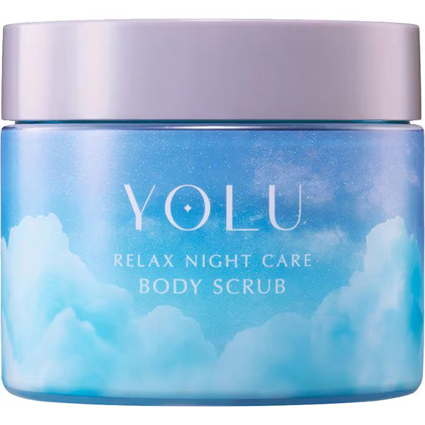 YOLU（ヨル）ボディスクラブ リラックスナイトケア ソルトスクラブ 250g｜角質ケア・高保湿・ジェラート触感・マイルドピーリング・くすみケア｜ローズマリー＆マンダリンの香り