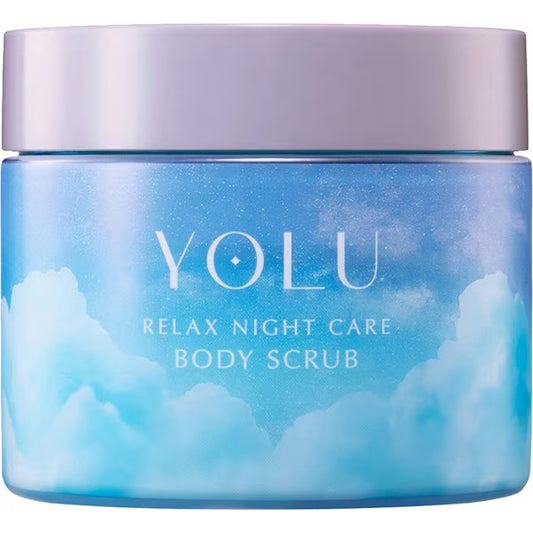 YOLU（ヨル）ボディスクラブ リラックスナイトケア ソルトスクラブ 250g｜角質ケア・高保湿・ジェラート触感・マイルドピーリング・くすみケア｜ローズマリー＆マンダリンの香り
