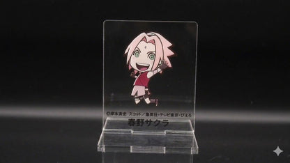【アウトレット】NARUTO アクリルスタンド 5種セット｜ナルト サスケ サクラ カカシ 九喇嘛 デフォルメ キャラクター アクスタ Anime Japan