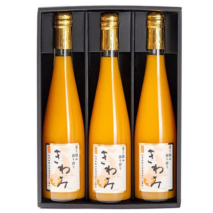 极味和歌山柑橘汁 (500ml x 3 瓶)