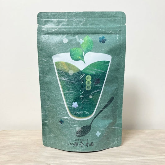 小原春香園 自家製 グリーンティー 120g | 創業明治八年 老舗茶舗 宇治抹茶5倍以上使用 濃厚宇治抹茶ドリンク アイスミルクティー 和スイーツ プレゼント ギフト 日本のお茶