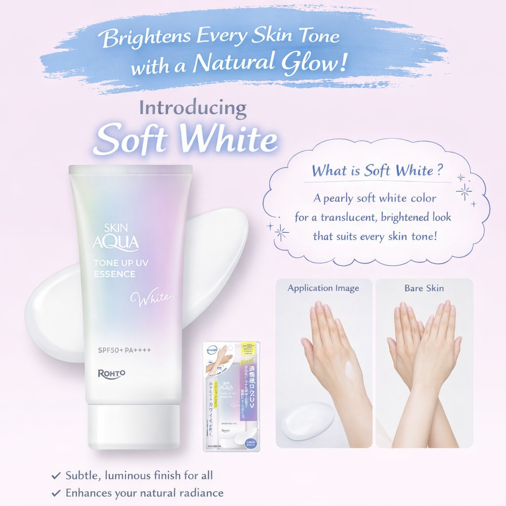 スキンアクア(SKIN AQUA)トーンアップUVエッセンス ホワイト 70g