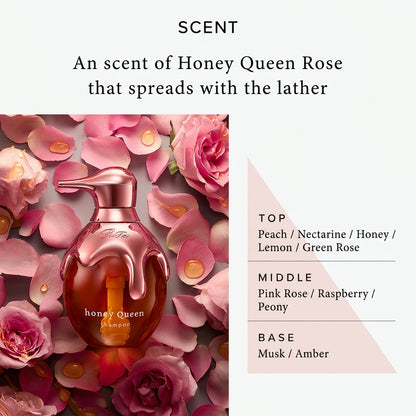 ReFa Honey Queen Leave-In Treatment Rose 130mL | Leave-in Treatment Frizz Control Hair Serum Salon Quality