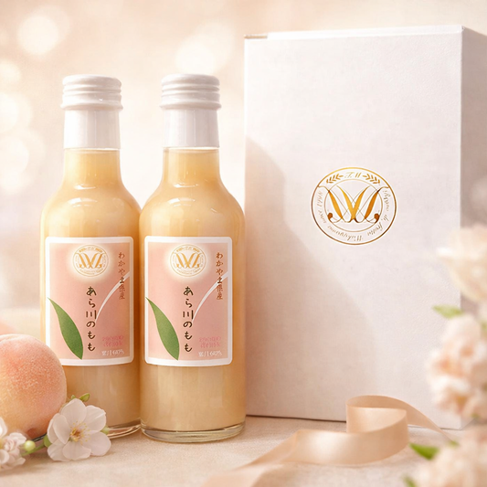 和歌山県 桃山町のあら川のももを使った 桃ドリンク 200ml ×2本セット