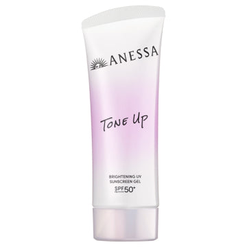 【医薬部外品】アネッサ(ANESSA) ブライトニングUVジェル NA 90g SPF50+ PA++++｜トーンアップ・美白ケア・顔体用・化粧下地OK 日焼け止め