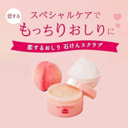 Koisuru Oshiri Soap Scrub, Sweet Peach Scent, 180g