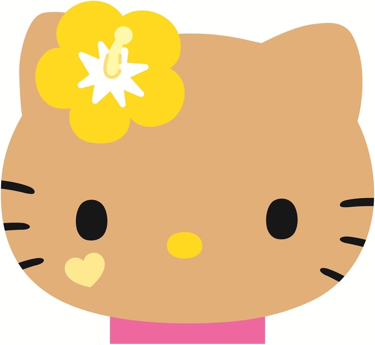 サンリオ ぷにぷにメモ ハローキティ（日焼けキティ） | ぷにぷにパーツ付き メモ帳 文房具 ガングロ