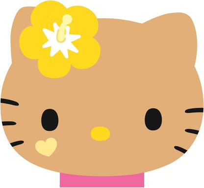 サンリオ ぷにぷにメモ ハローキティ（日焼けキティ） | ぷにぷにパーツ付き メモ帳 文房具 ガングロ