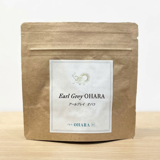 小原春香園 Earl Grey OHARA（アールグレイオハラ） 50g | 創業明治八年 老舗茶舗 鹿児島県産深蒸し知覧茶×天然ベルガモット 和のアールグレイ フレーバー緑茶 プレゼント ギフト 日本のお茶