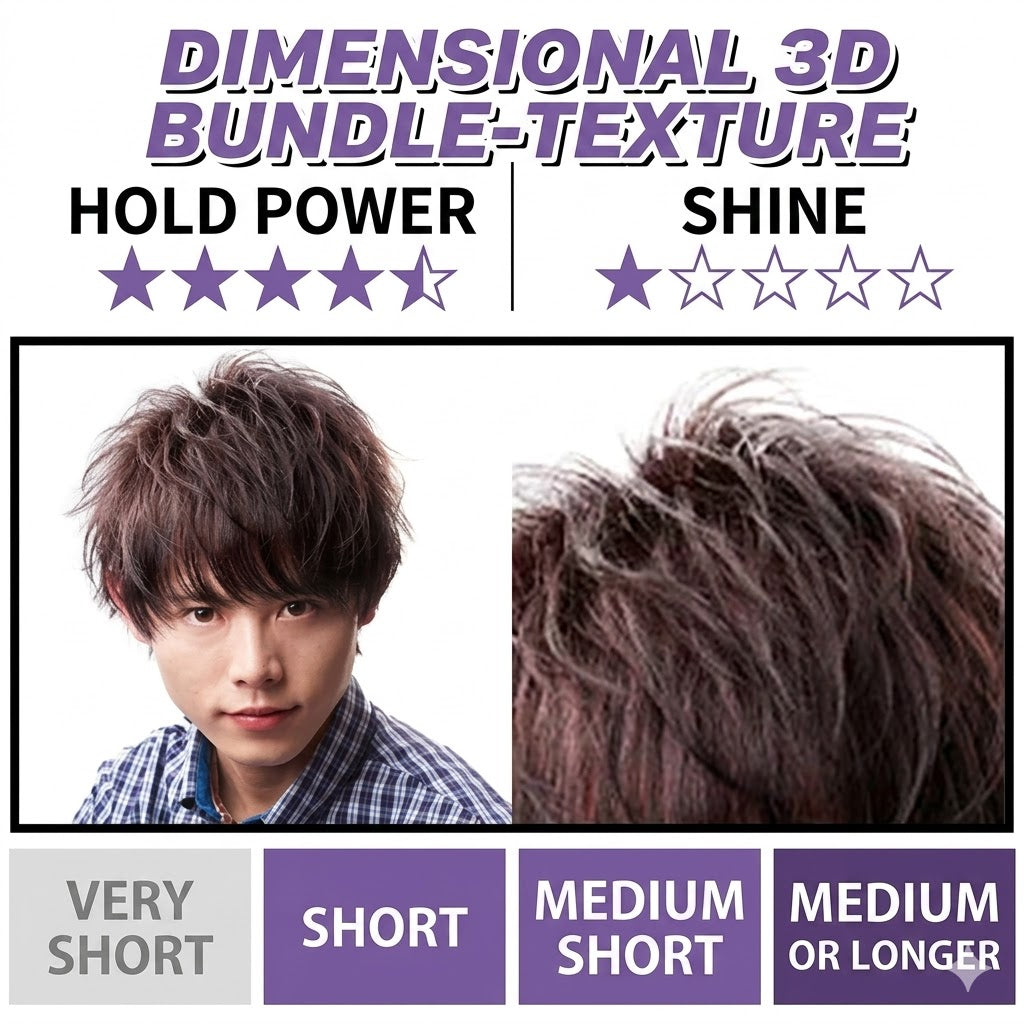 ギャツビー ムービングラバー ワイルドシェイク 80g マンダム ヘアワックス メンズ 立体感 ハード 束感 ショート 整髪料 GATSBY