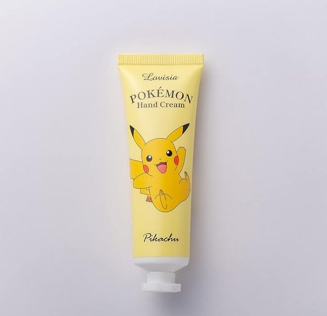Lovisia ポケモン ハンドクリーム＆リップセット ピカチュウ｜シャボンの香りハンドクリーム 柚子の香りリップ  保湿 ギフトセット 日本限定