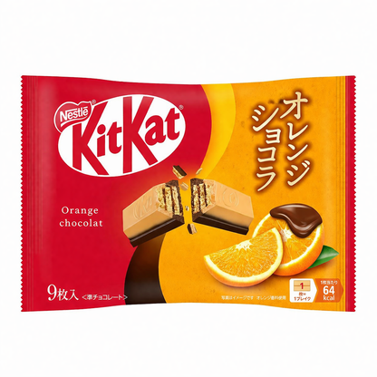 キットカット オレンジショコラ 9枚入｜爽やかオレンジ×濃厚チョコの贅沢ウエハース Nestle KitKat