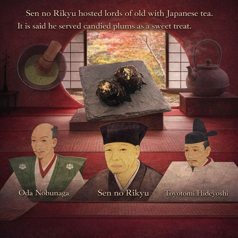 歴史浪漫スイーツ「利休の梅」　item-rikyuume 100g