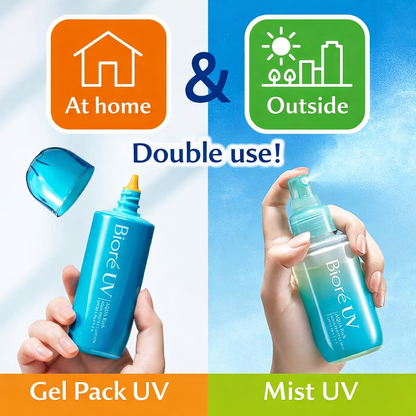 ビオレUV アクアリッチ アクアプロテクトミスト SPF50+ PA++++ 日焼け止め 60ml Biore UV Aqua Rich Mist