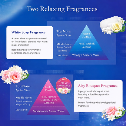 Cow Brand Bouncia Body Soap, White Soap Scent, Pump, 480ml