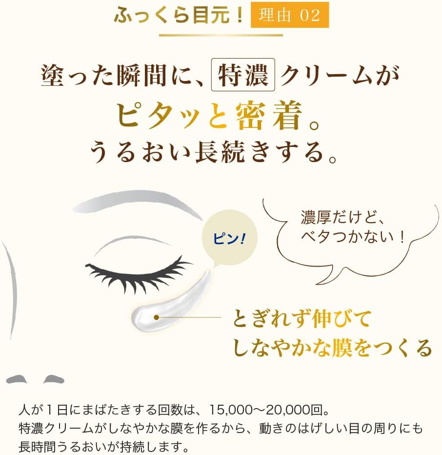 肌ラボ 極潤プレミアム ヒアルロンアイクリーム 20g｜7種のヒアルロン酸配合 高保湿 目元ケア 小じわケア ハリ 保湿 日本製 Hada Labo