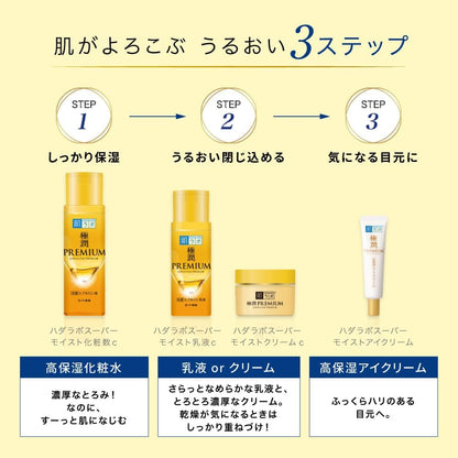 肌ラボ 極潤プレミアム ヒアルロンアイクリーム 20g｜7種のヒアルロン酸配合 高保湿 目元ケア 小じわケア ハリ 保湿 日本製 Hada Labo