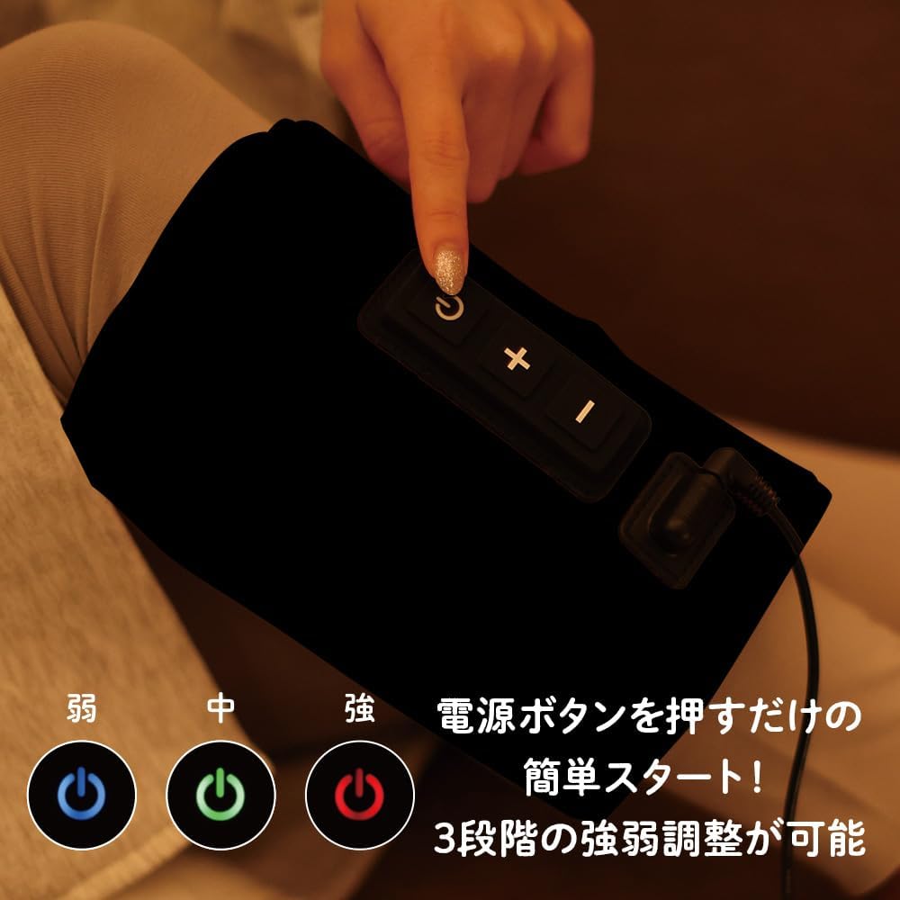 スーパーゴリラのひとつかみ ふくらはぎケア 超ハイパワー レッグリフレクター ブラック | 超強力ポンプ 3段階調節 軽量（ドウシシャ）