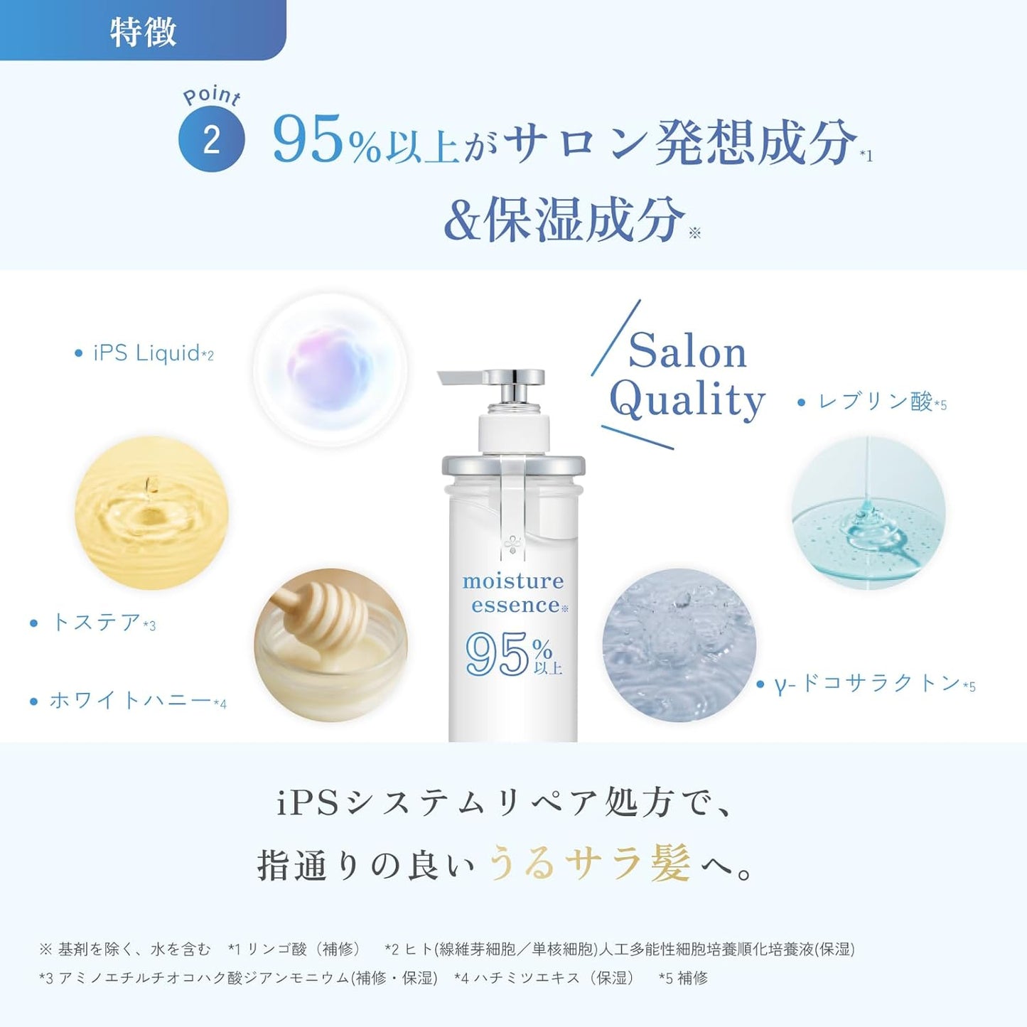 &honey アンドハニー プロフェッショナル システムリペア シャンプー 1.0 440ml（サロンクオリティ・ハチミツ美容）