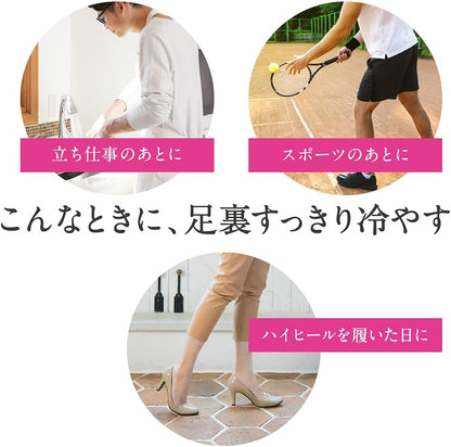 ライオン 休足時間 ツボ刺激 12枚入 足裏用 冷却ジェルシート 足リフレッシュ フットケア クールダウン 日本製