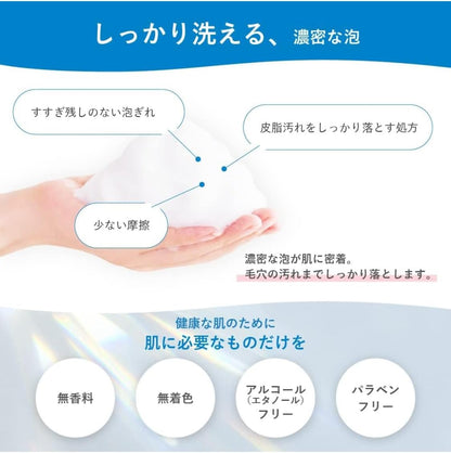 肌ラボ 極潤 ヒアルロン泡洗顔 160mL｜高保湿 泡タイプ 洗顔フォーム ヒアルロン酸配合 無香料 日本製 Hada Labo