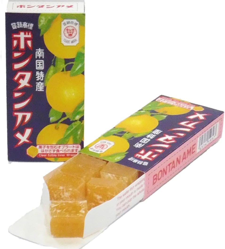 セイカ食品 ボンタンアメ 14粒入り | 大正14年誕生 鹿児島の伝統ロングセラー名菓 南九州産ボンタン果汁使用 もちもち食感 レトロ駄菓子 日本のお菓子