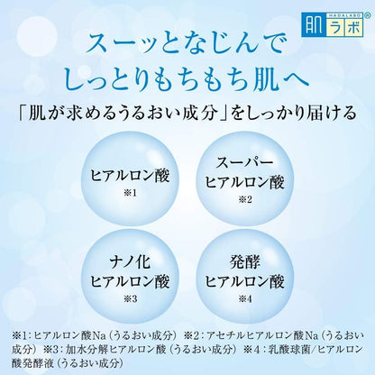 肌ラボ 極潤 ヒアルロン化粧水 170mL｜高保湿ローション ヒアルロン酸配合 しっとりタイプ 無香料・アルコールフリー 日本製