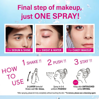 KOSE Make Keep Mist EX + 80ml | Makeup Smudge-Proof Waterproof Finishing Lotion KOSE Japanese Make Keep Spray