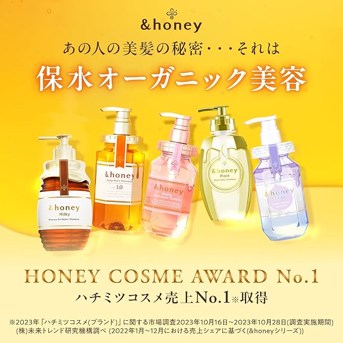 &honey (アンドハニー) ディープ モイスト トリートメント 2.0 445g
