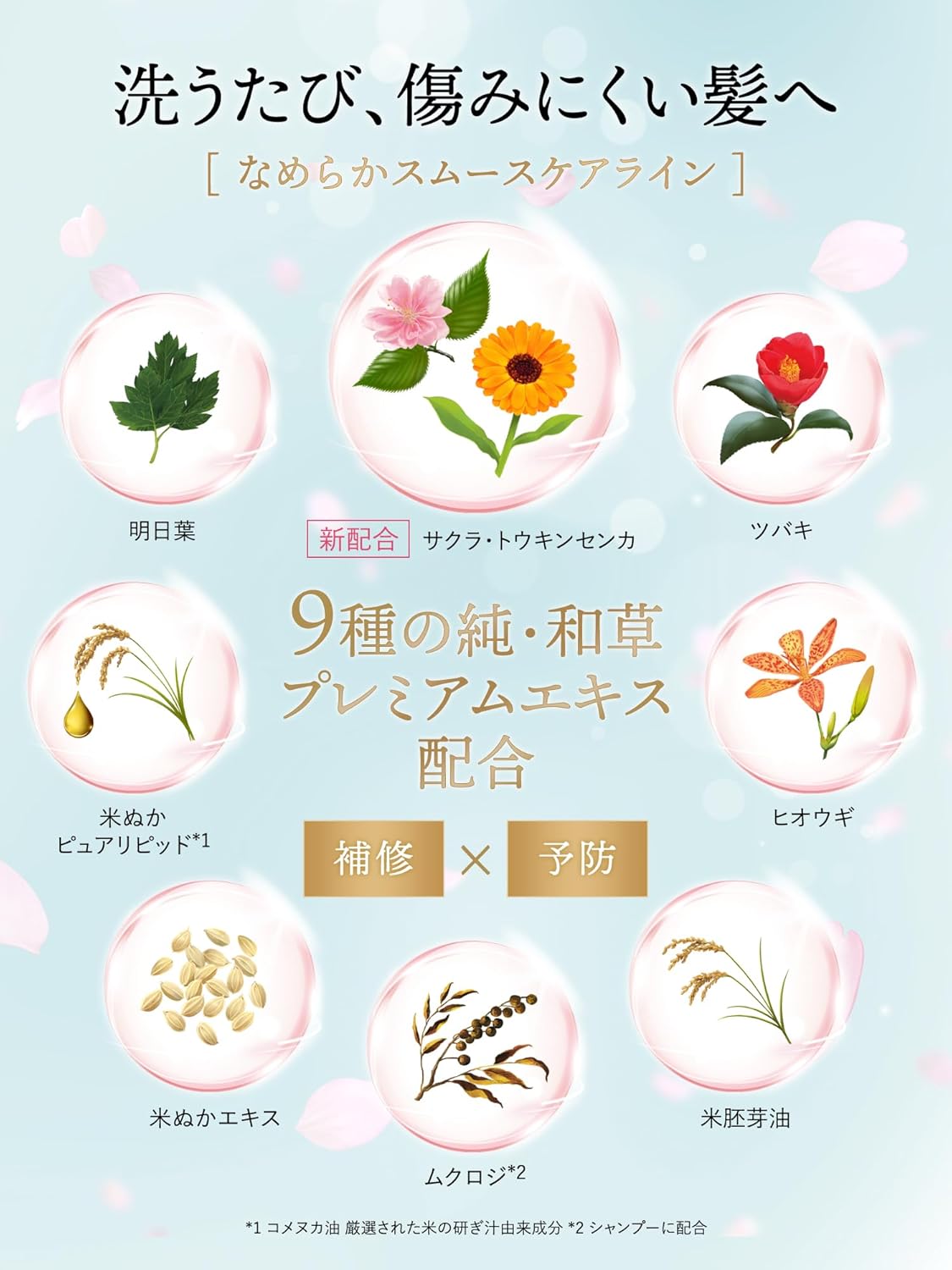 いち髪 濃密W保湿ケア シャンプー ポンプ 450ml