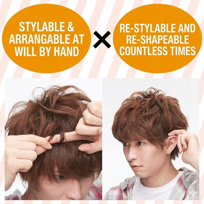 ギャツビー ムービングラバー ルーズシャッフル 80g マンダム ヘアワックス メンズ パーマ風 くしゃっと 無造作 ミディアム 整髪料 GATSBY