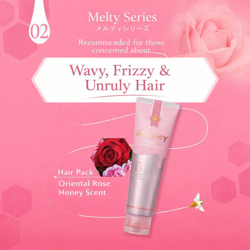 &honey (アンドハニー) メルティ モイストリペア ヘアパック 1.5 130g