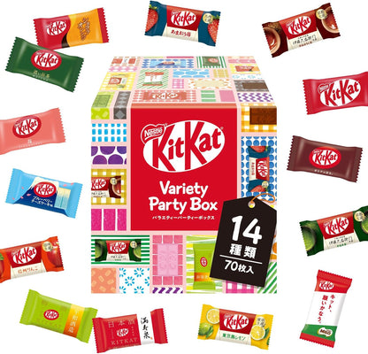 キットカット ミニ バラエティ パーティーボックス 70枚 日本限定 アソート チョコレート Nestle KitKat