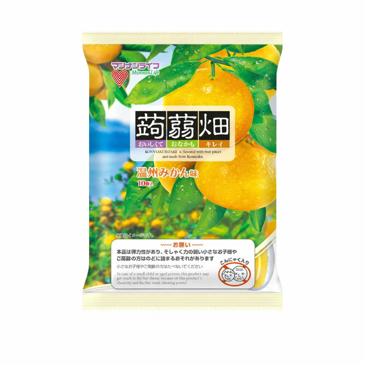 蒟蒻畑 温州みかん味 25g×10個 マンナンライフ こんにゃくゼリー 食物繊維 低カロリー ヘルシー おやつ
