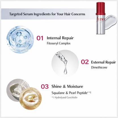 Fino Premium Touch Rich Serum Hair Oil 70ml | Damage Repair, Shiny Hair, Moisturizing Hair Care